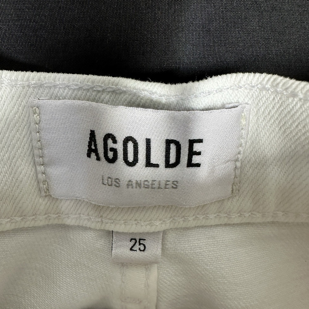 Agolde Riley High Rise Straight Crop Jeans 26x26 - Picture 6 of 12